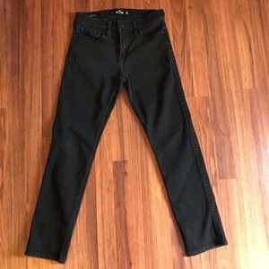 Hollister jeans slim straight , boys size w28,L30, black